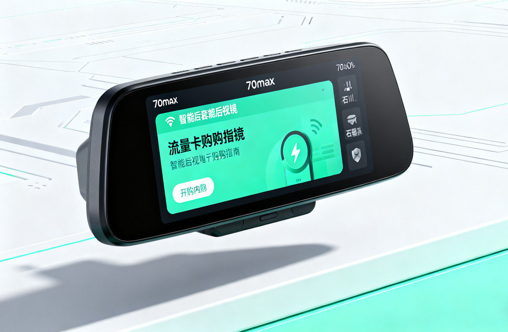 70迈智能后视镜流量卡选购指南 2026年套餐推荐及办理攻略