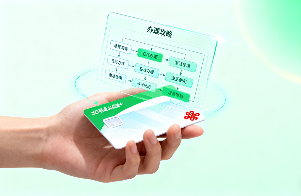 联通3G流量卡哪个套餐划算 2026年资费及办理攻略