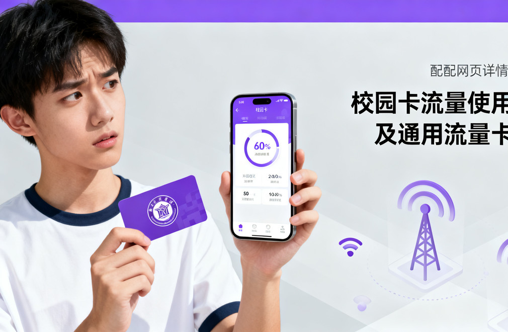 校园卡流量只能在学校用吗 真相揭秘及通用流量卡推荐